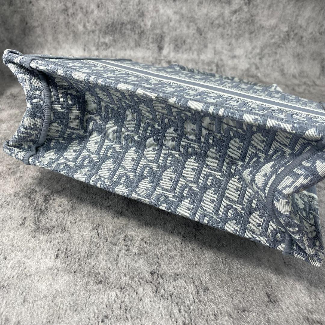 美品ノベルティトートバッグ グレー アイボリー