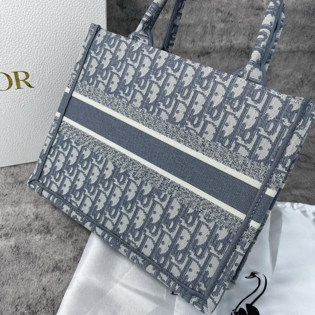 美品ノベルティトートバッグ グレー アイボリー