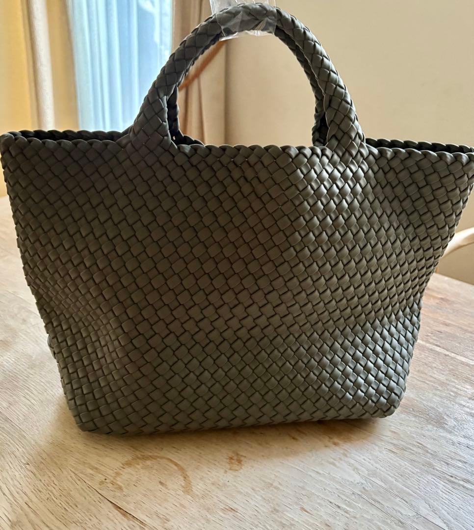 NAGHEDI グリーントートバッグ Mサイズ