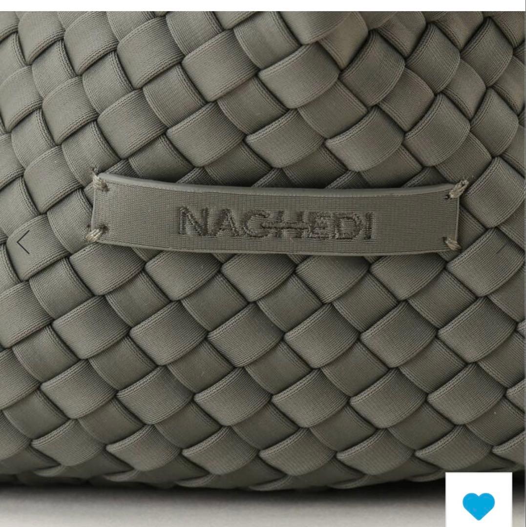 NAGHEDI グリーントートバッグ Mサイズ