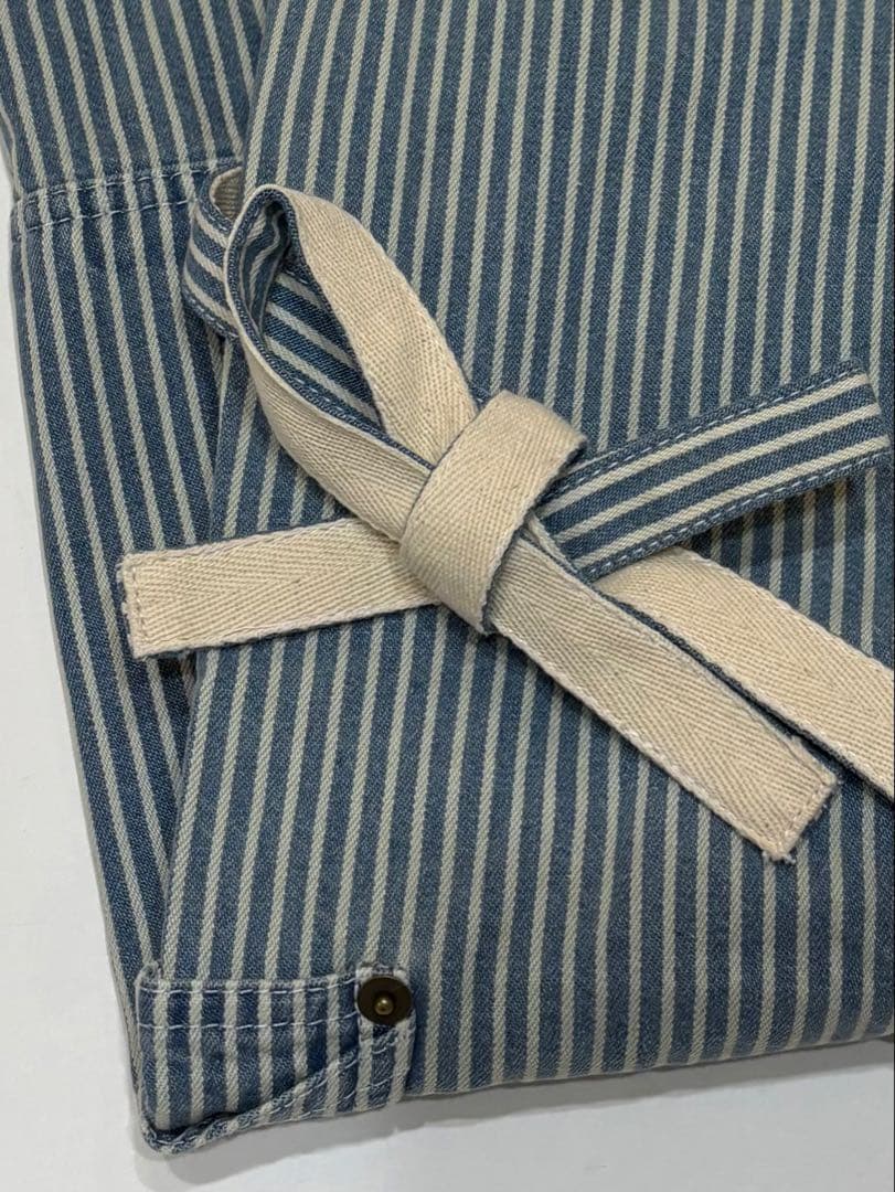 新品タグ付☆ラルフローレン☆フレッシュポンド　エプロン　デニム　ヒッコリー未使用