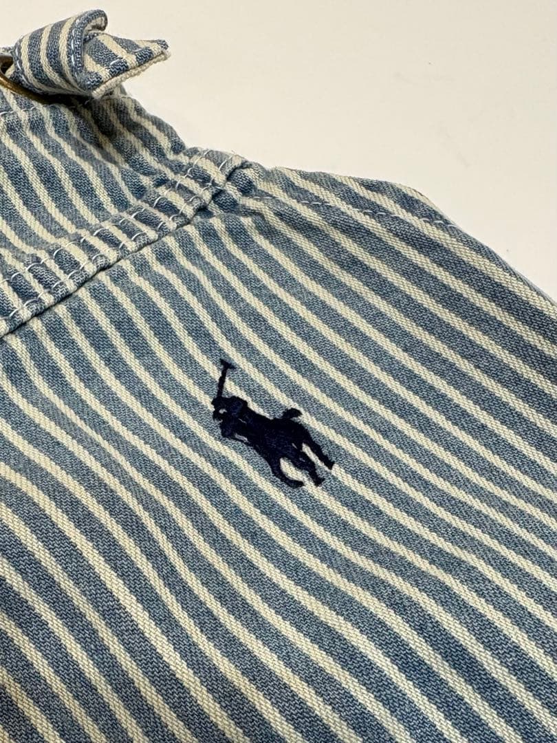 新品タグ付☆ラルフローレン☆フレッシュポンド　エプロン　デニム　ヒッコリー未使用