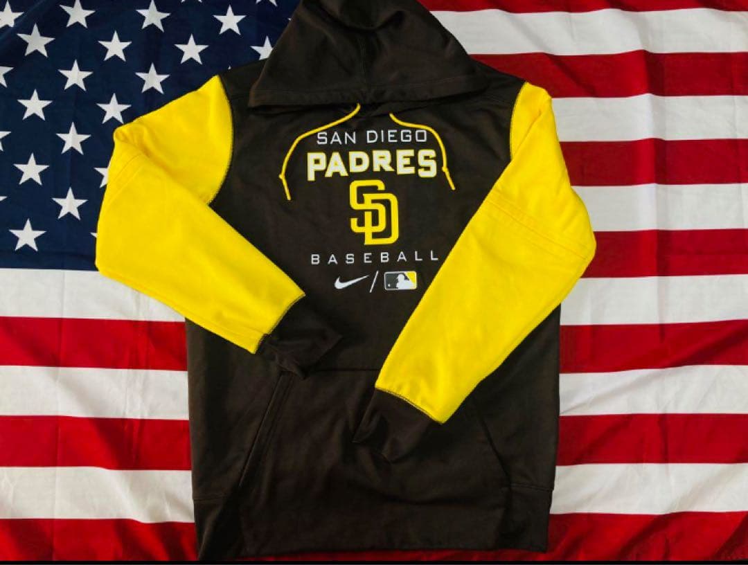 MLB パーカー　メンズM ダルビッシュ　サンディエゴ　パドレス　padres
