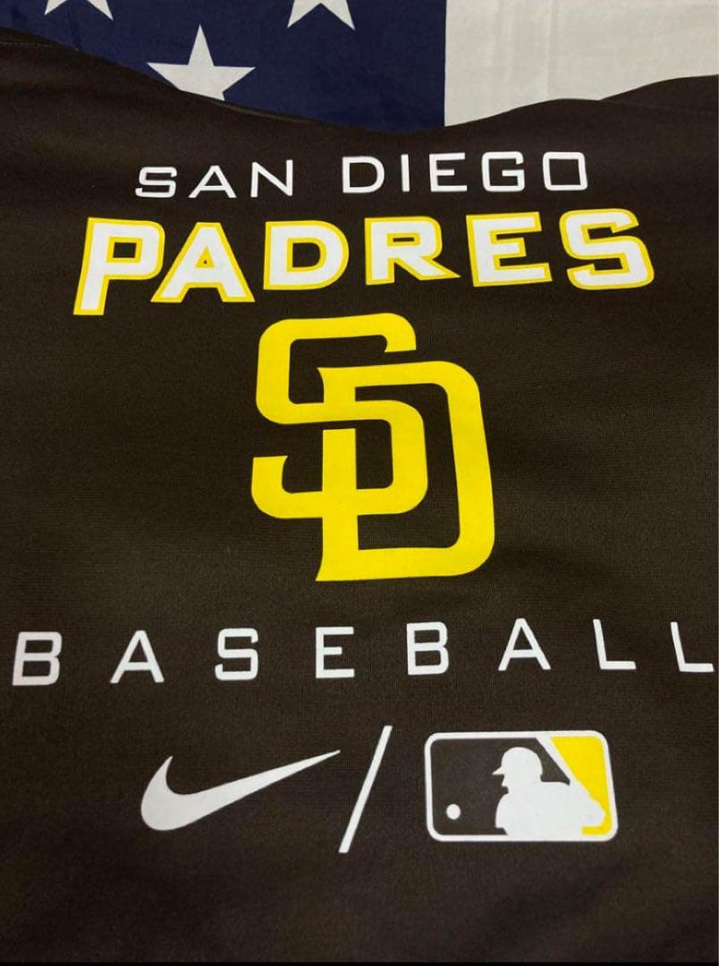 MLB パーカー　メンズM ダルビッシュ　サンディエゴ　パドレス　padres