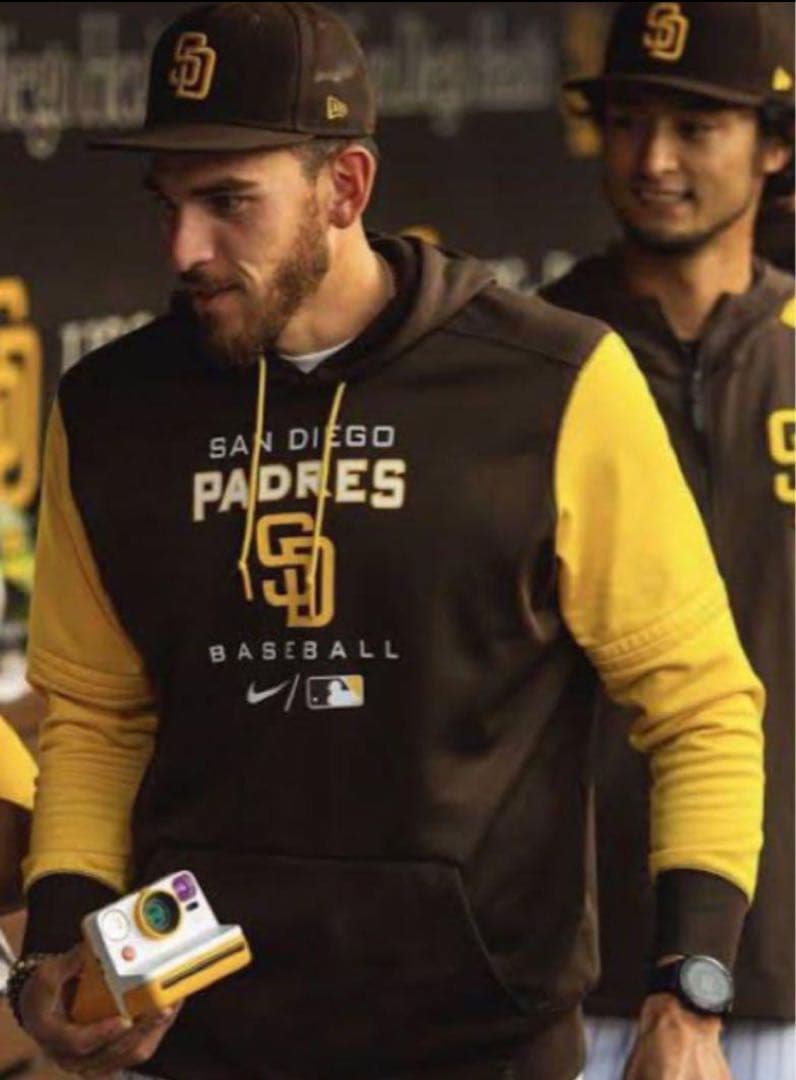 MLB パーカー　メンズM ダルビッシュ　サンディエゴ　パドレス　padres