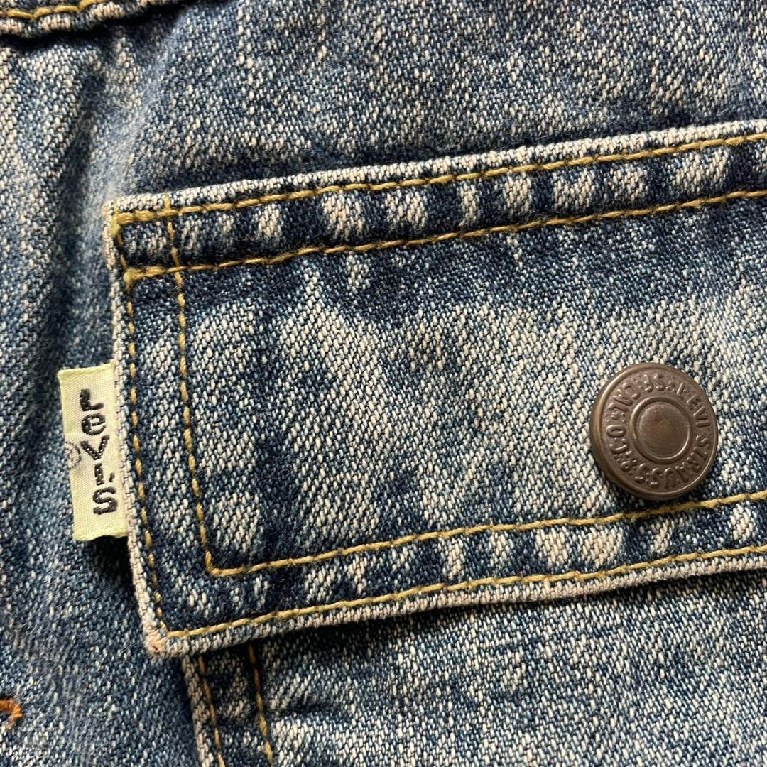 【レア】Levi's ショートホーン デニムジャケット　Lサイズ