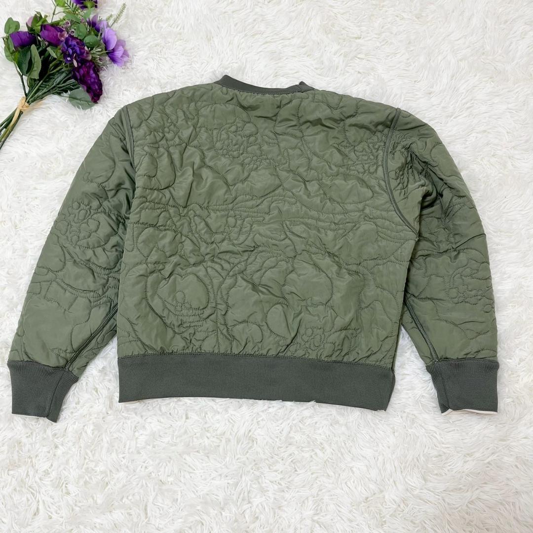 レア LACOSTE リバーシブル スウェット キルティング ワニロゴ ゆるだぼ