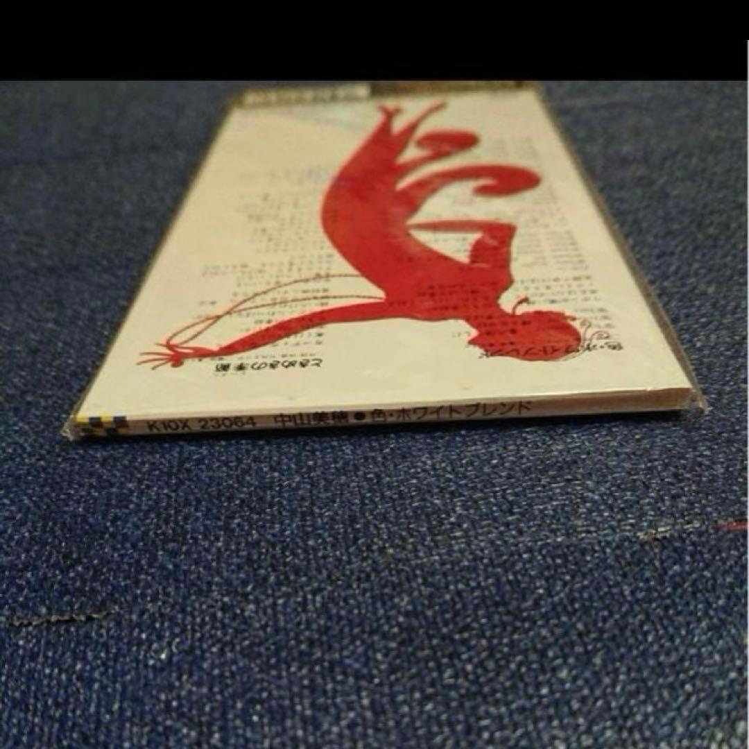 中山美穂 .色ホワイトブレンド シングル短冊8センチ8cm邦楽CD 未開封　新品