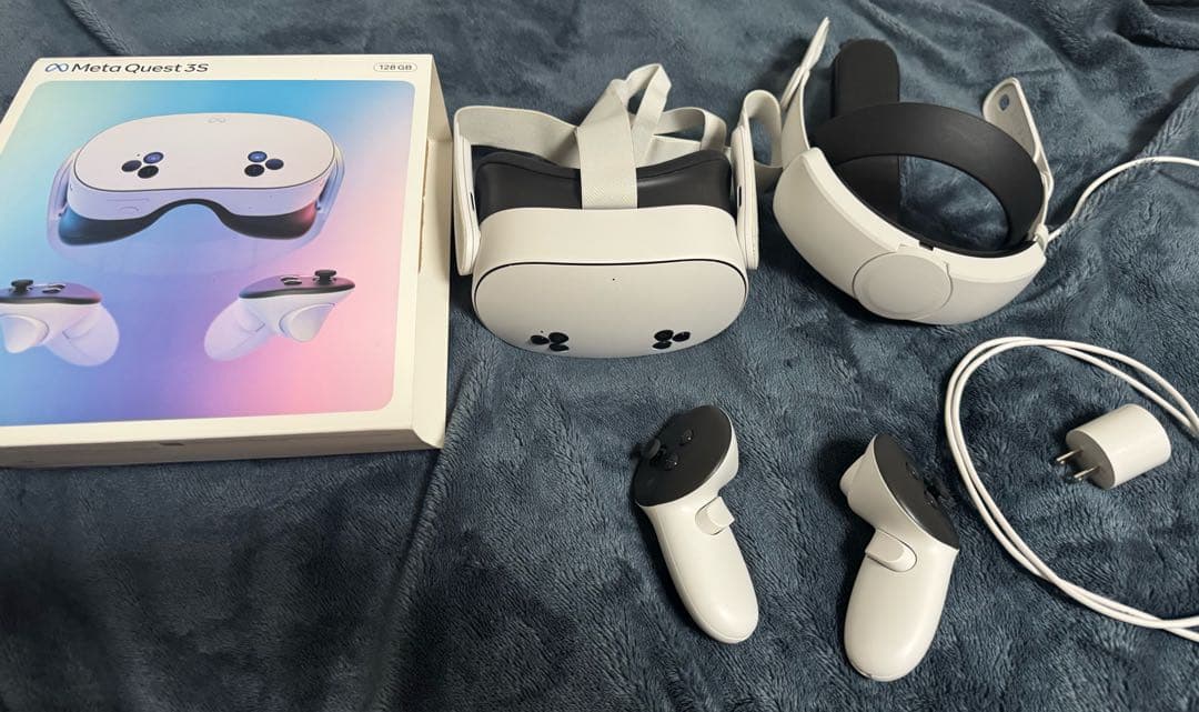 Quest 3S 125GB バッテリー付きヘッドセット付き