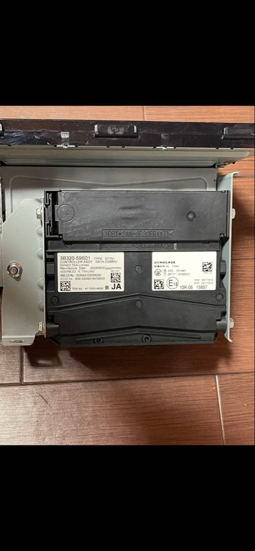 ハスラーの純正ナビです。