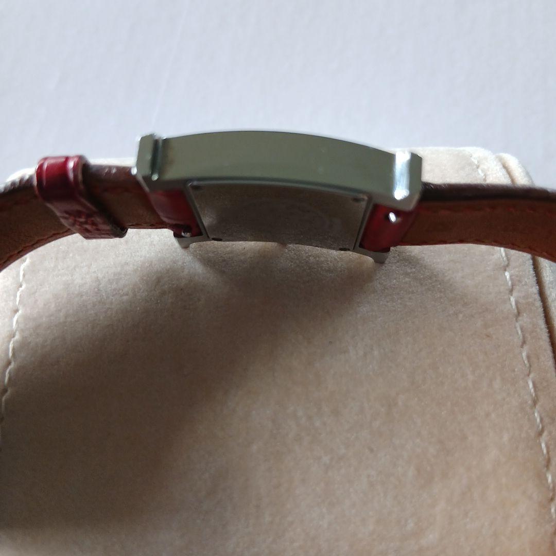 『ぺこ』エルメスHERMES　Hウォッチミニ　11pダイヤ