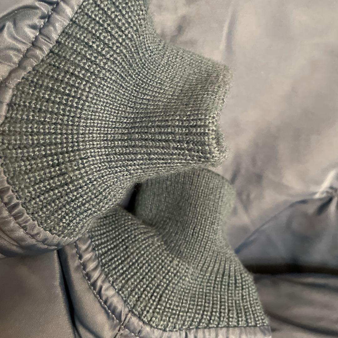 AVIREX MA-1 フライトジャケット Lサイズ ブルー　青