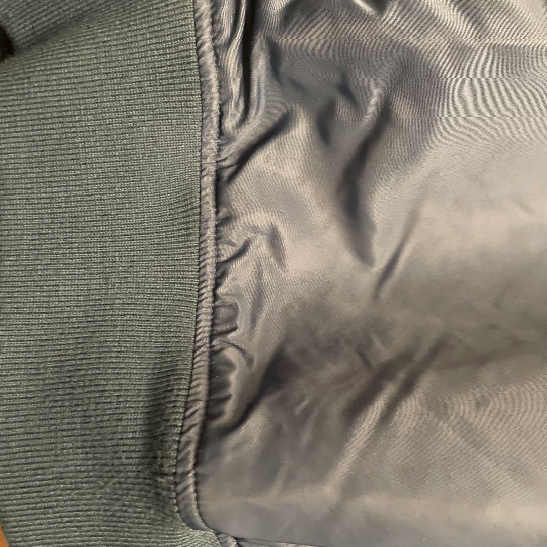 AVIREX MA-1 フライトジャケット Lサイズ ブルー　青