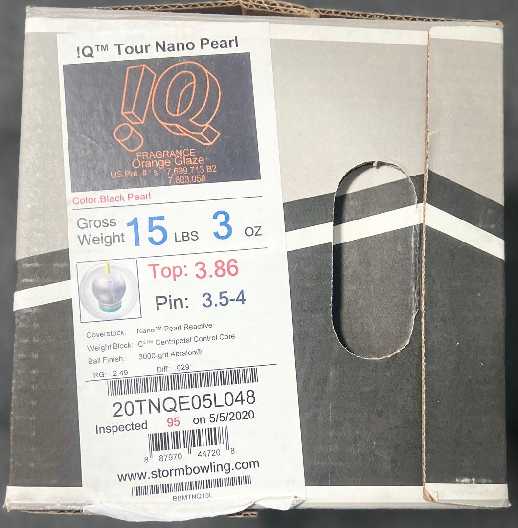 ★値下★IQツアーナノパール★15ポンド試投のみ★プラグ済★ストーム★