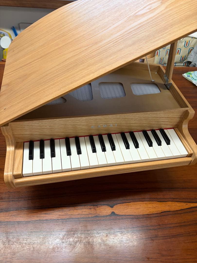 【ほぼ未使用】カワイミニピアノ 1144 グランドピアノ ナチュラル