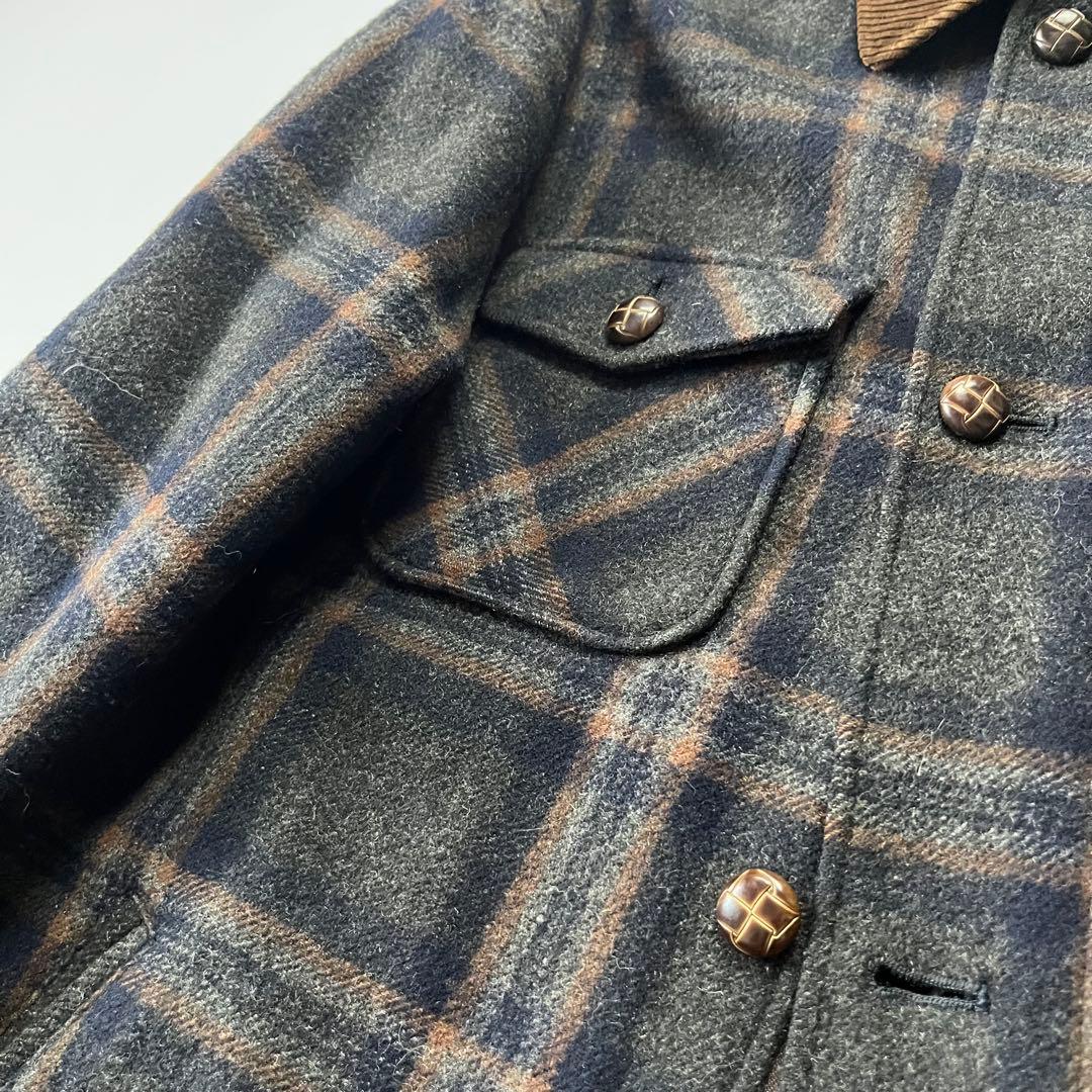 OLD UNIQLO vintage ウール コート ジャケット チェック L