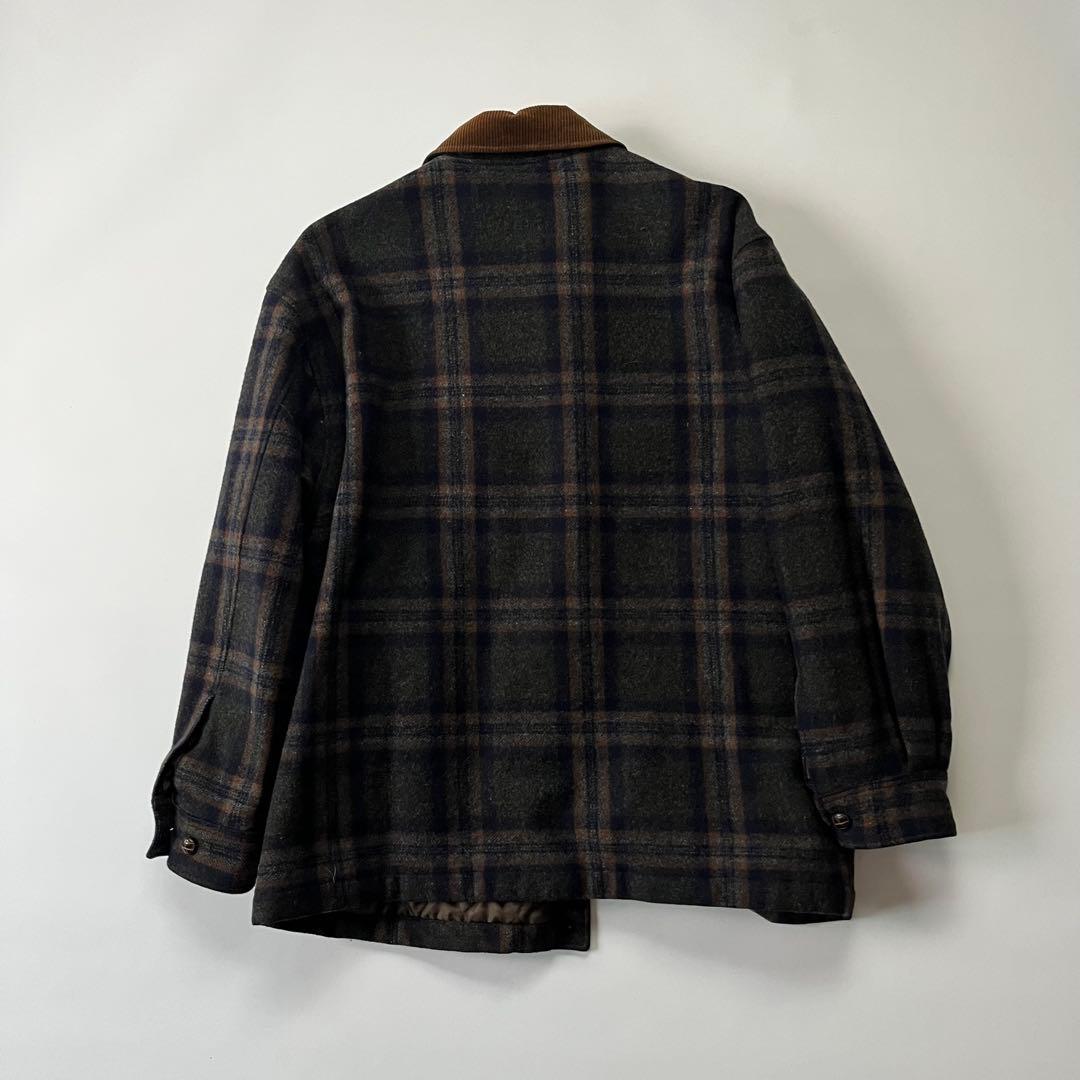 OLD UNIQLO vintage ウール コート ジャケット チェック L