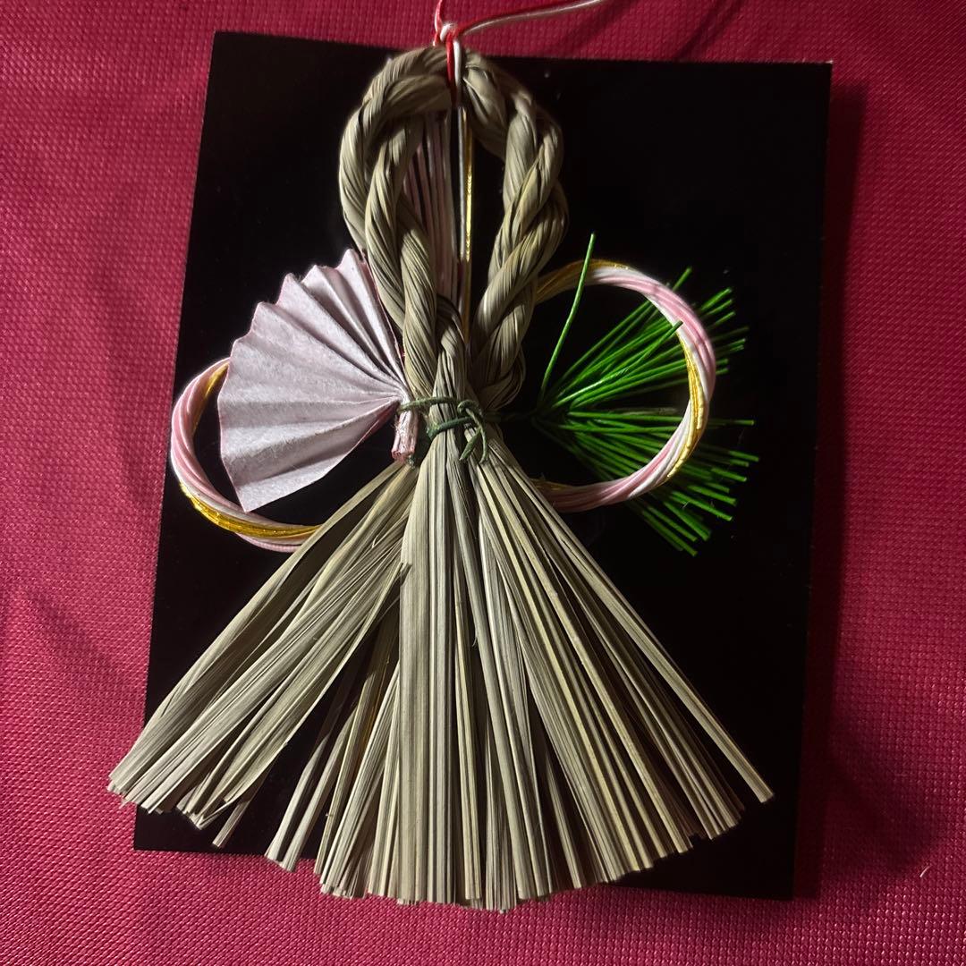 【新品・大量在庫あり】正月飾り 車用しめ縄 交通安全 50個セット