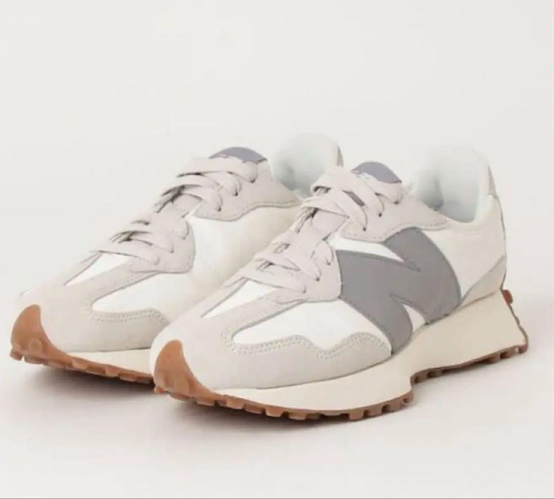 【本日限定】ニューバランス U327 LT ホワイト×グレー