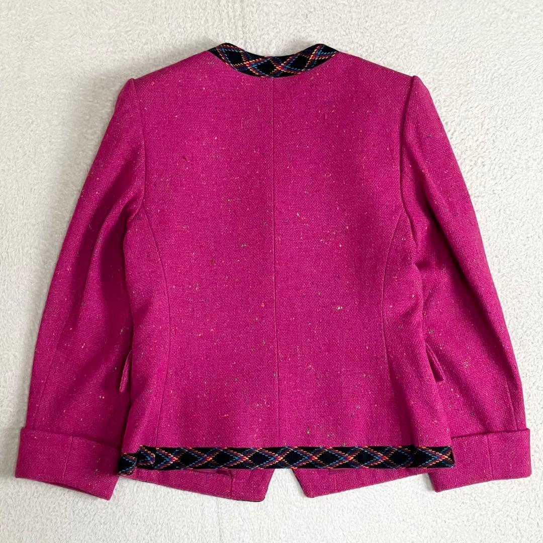 Yves Saint Laurent イヴサンローラン　ジャケット　ルビーピンク
