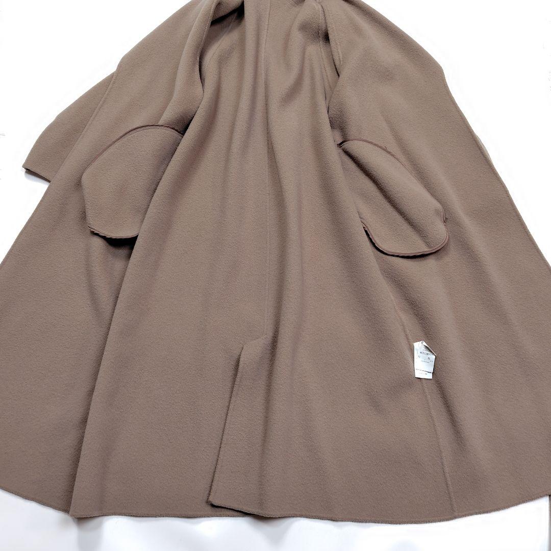 近年モデル SNIDEL リバーレディコート 0 モカ ベルト付き リバーコート