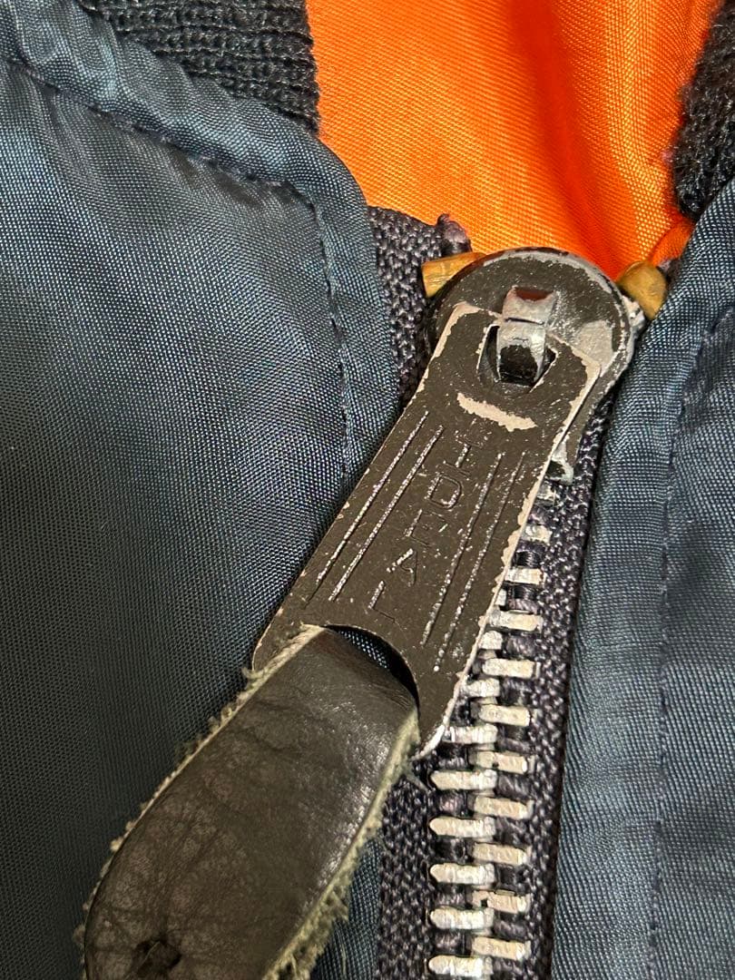 80s USA製 SPIEWAK&SONS MA-1 ネイビー BIGSIZE