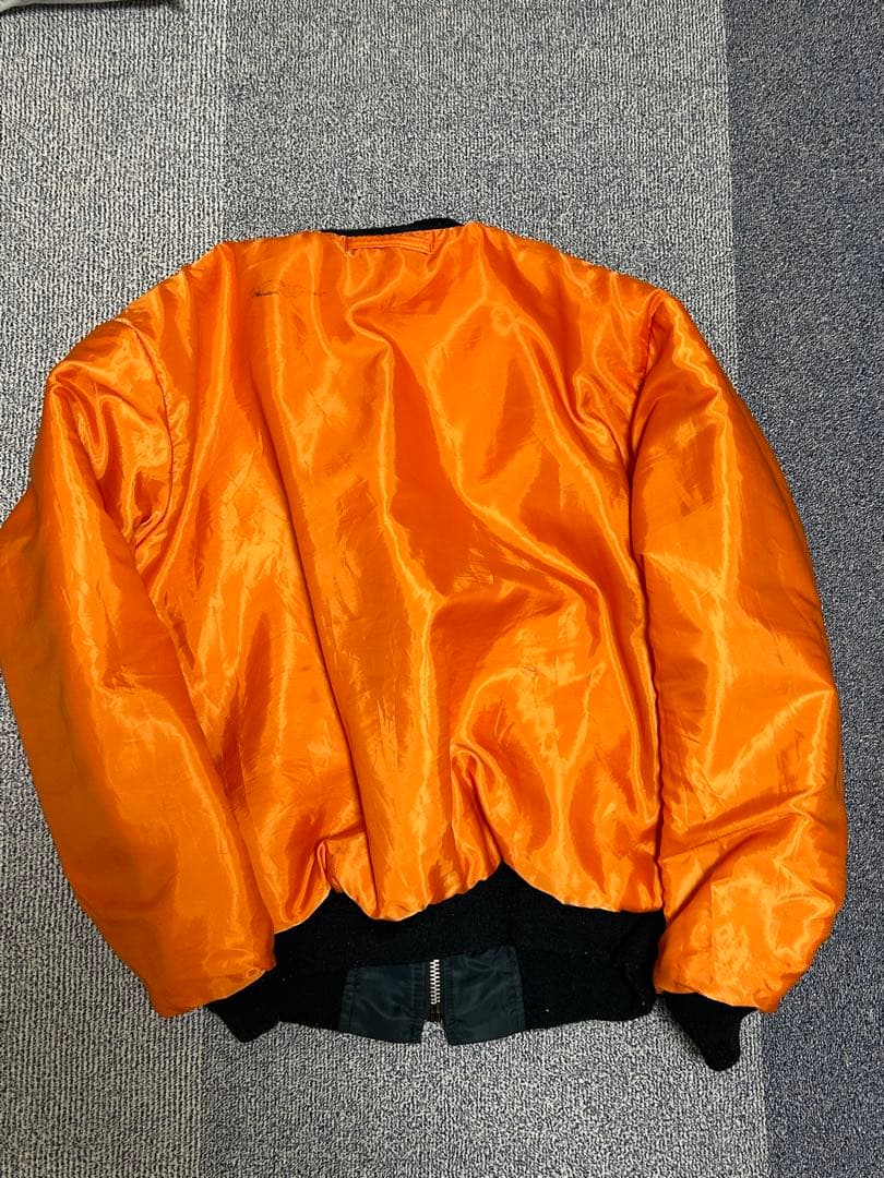 80s USA製 SPIEWAK&SONS MA-1 ネイビー BIGSIZE