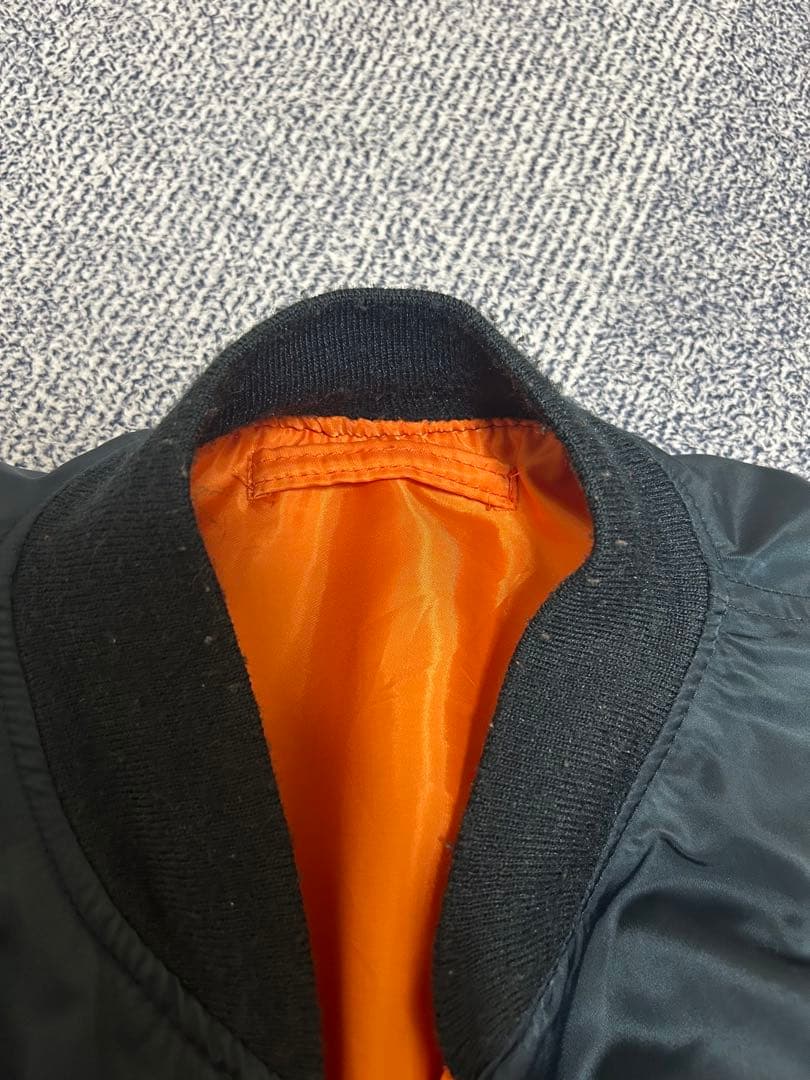 80s USA製 SPIEWAK&SONS MA-1 ネイビー BIGSIZE