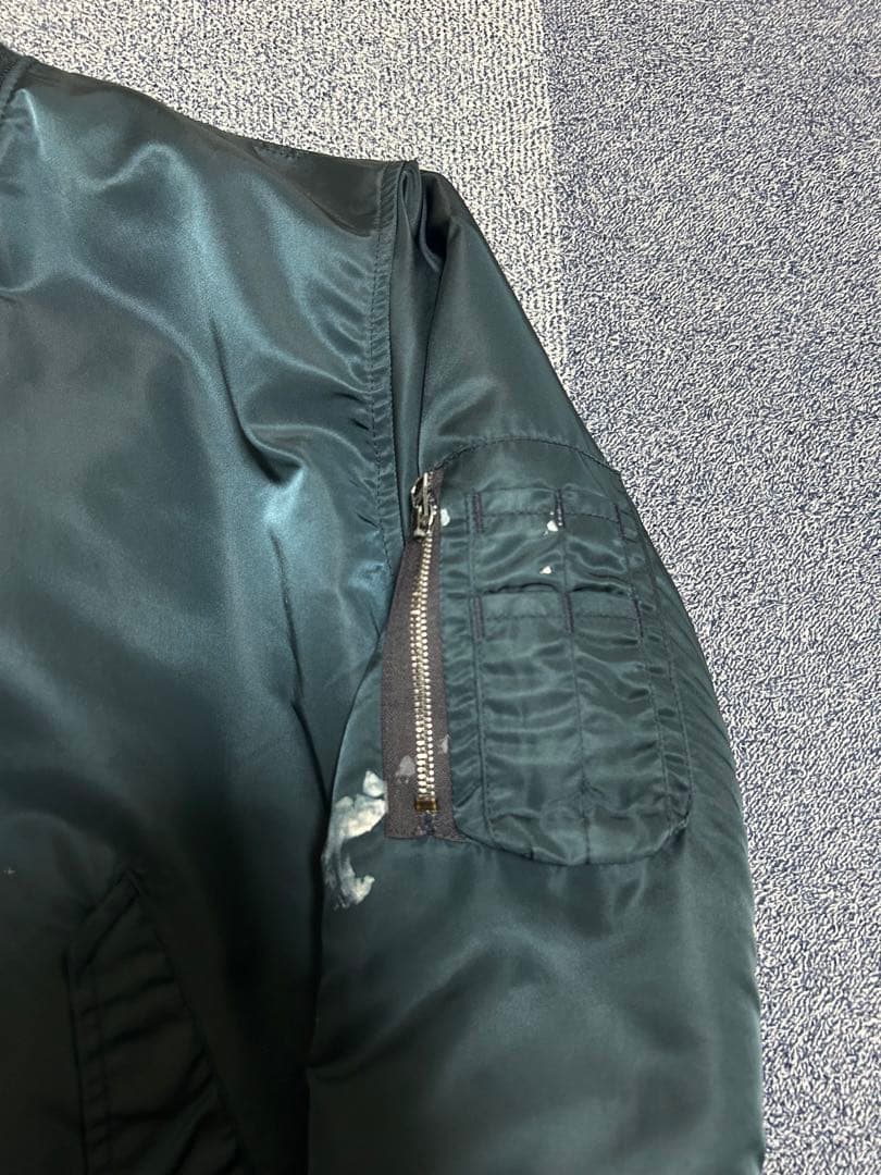 80s USA製 SPIEWAK&SONS MA-1 ネイビー BIGSIZE