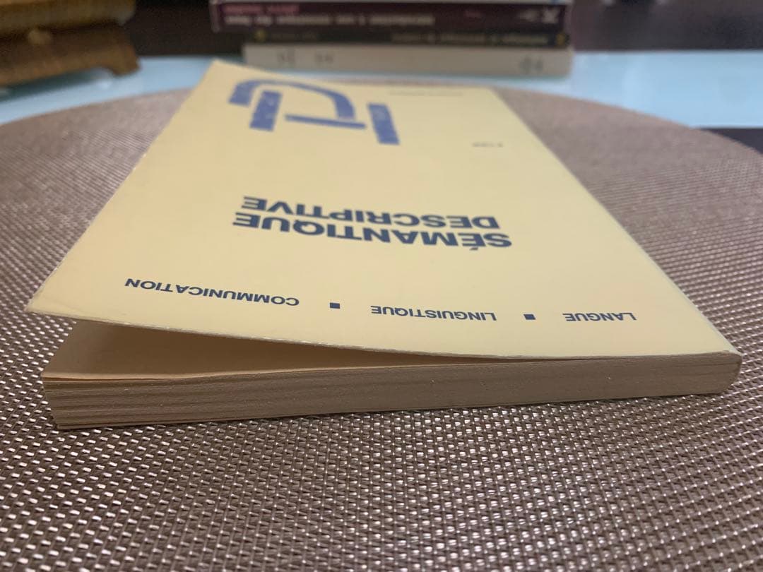 SÉMANTIQUE DESCRIPTIVE P. Lerat