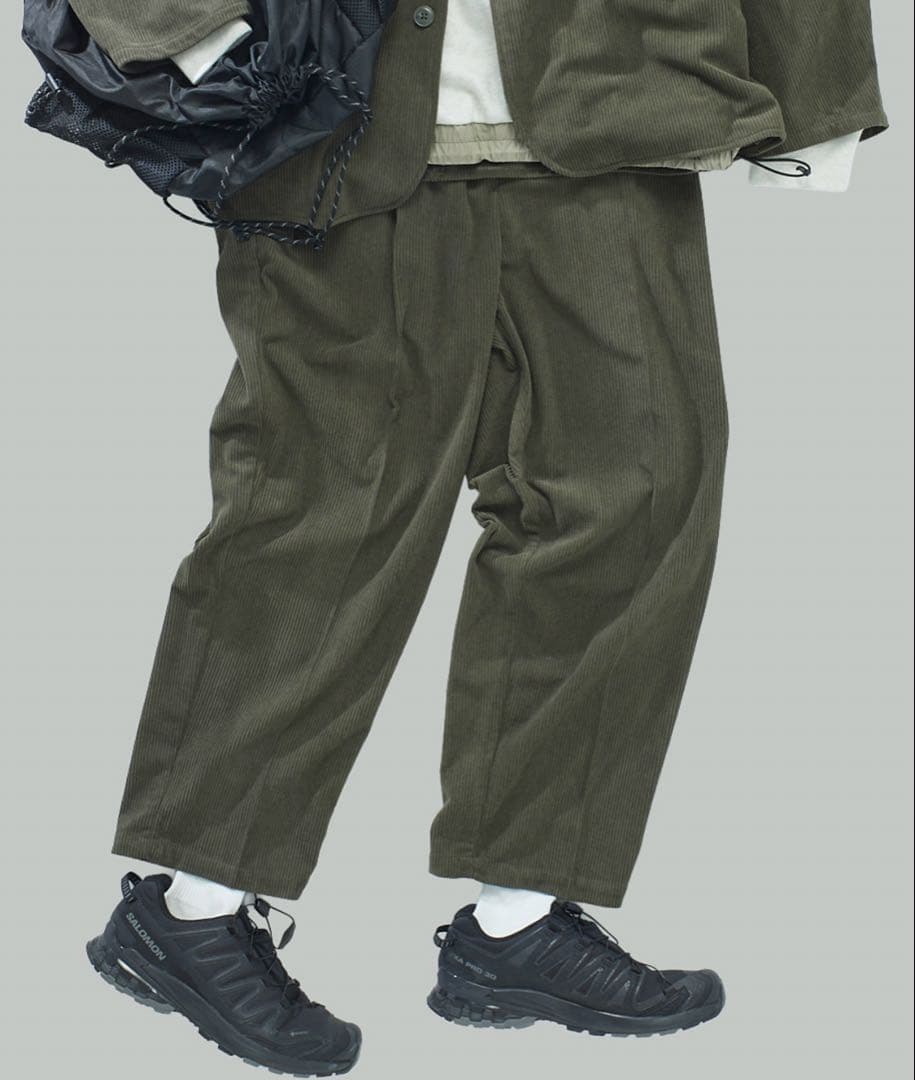 限定展開 Relax Fit リラックスフィット コーデュロイ セットアップ