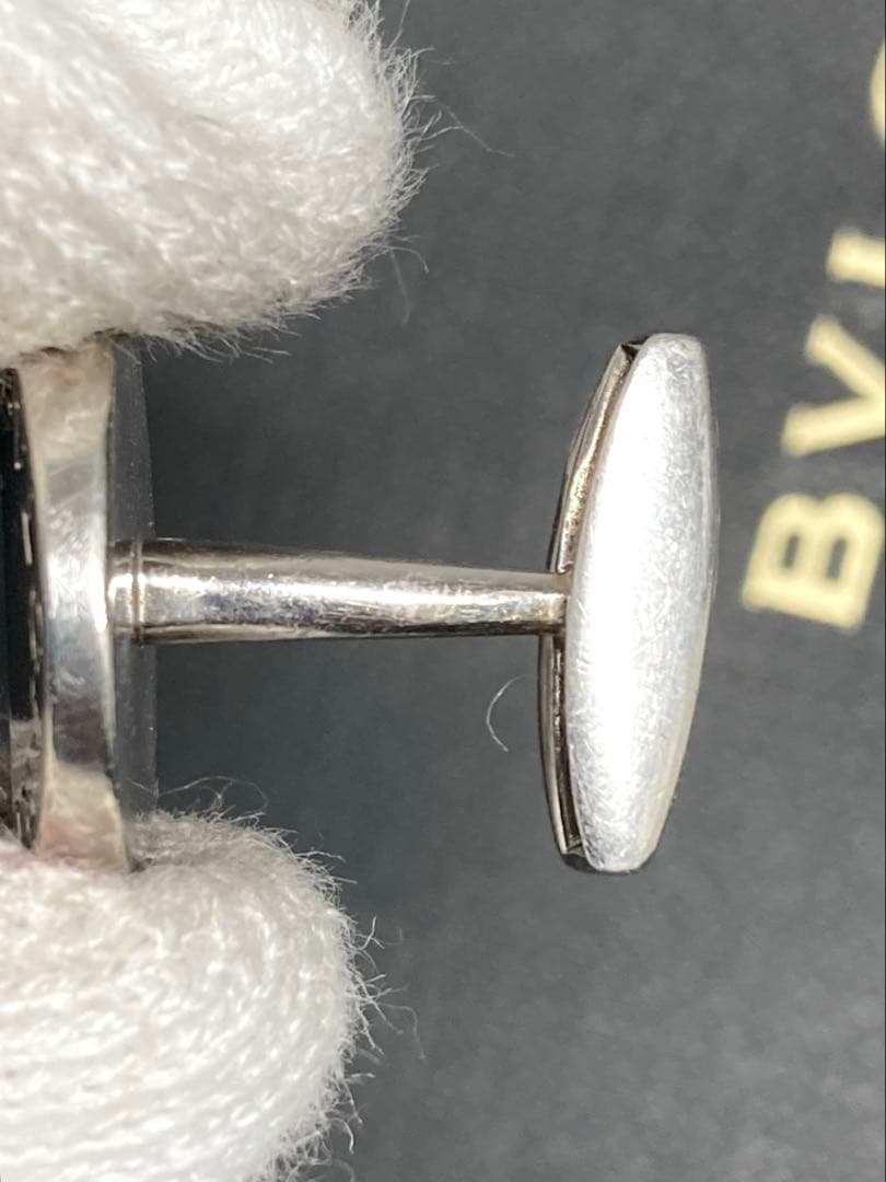 BVLGARI ブルガリ　ブルガリ　シルバー　カフス　カフスリンクス　袋付き