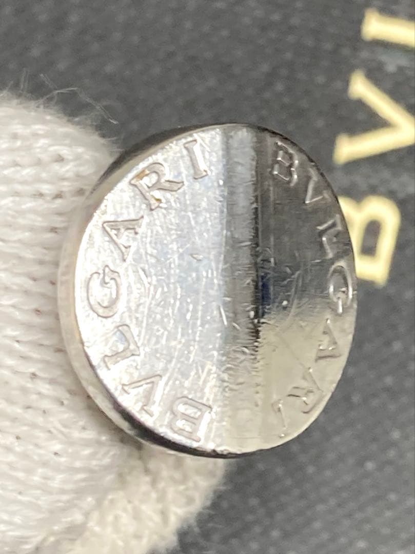 BVLGARI ブルガリ　ブルガリ　シルバー　カフス　カフスリンクス　袋付き