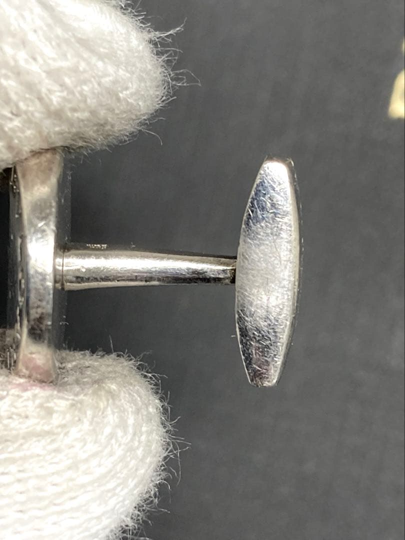 BVLGARI ブルガリ　ブルガリ　シルバー　カフス　カフスリンクス　袋付き