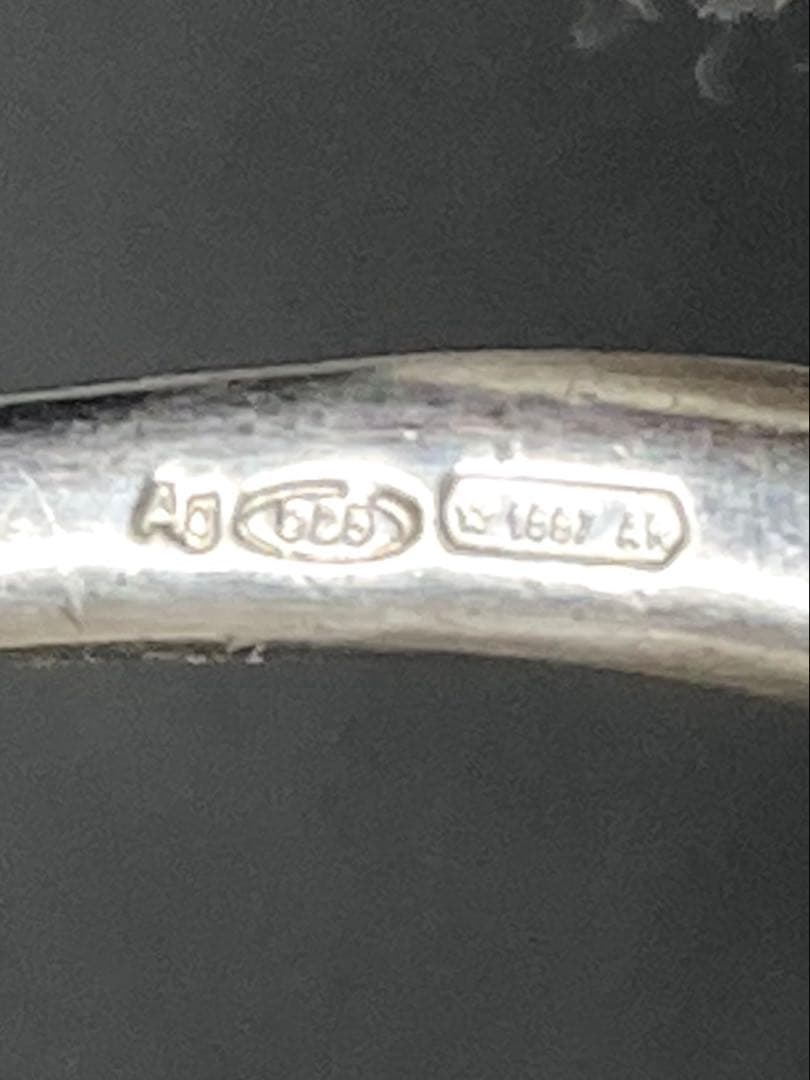 BVLGARI ブルガリ　ブルガリ　シルバー　カフス　カフスリンクス　袋付き