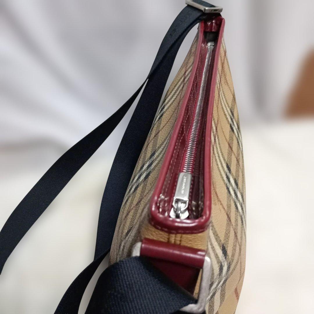 BURBERRY バーバリー ノバチェック ショルダーバッグ PVC