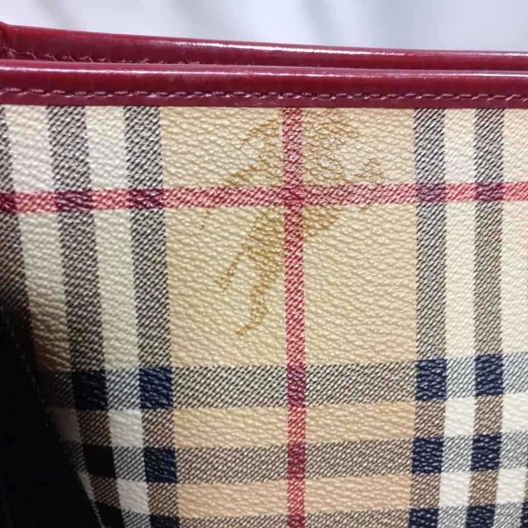 BURBERRY バーバリー ノバチェック ショルダーバッグ PVC