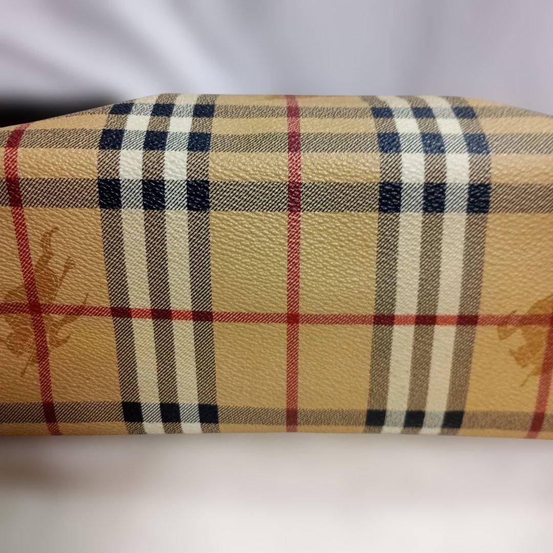 BURBERRY バーバリー ノバチェック ショルダーバッグ PVC