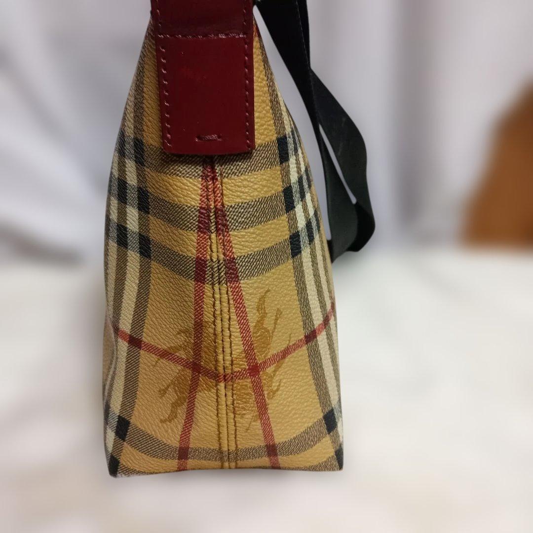 BURBERRY バーバリー ノバチェック ショルダーバッグ PVC