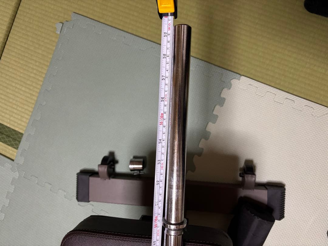 バーベルセット（バーベル・プレート・ラック・パッド付き）