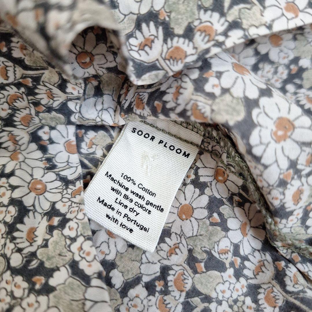 SOOR PLOOM 花柄 半袖ワンピース 6Y