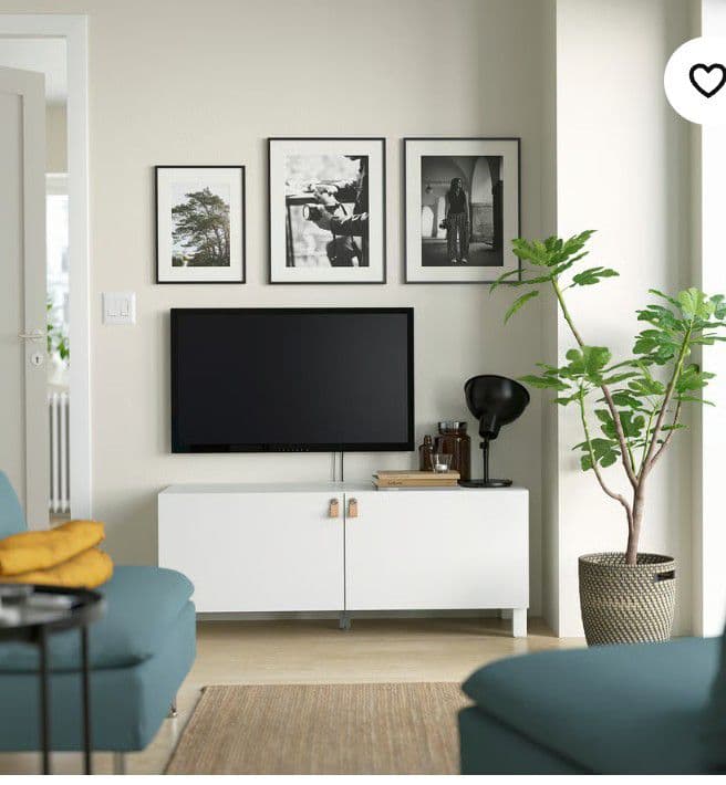 ★12時間後削除します★　IKEA　ベストー　テレビ台　キャビネット