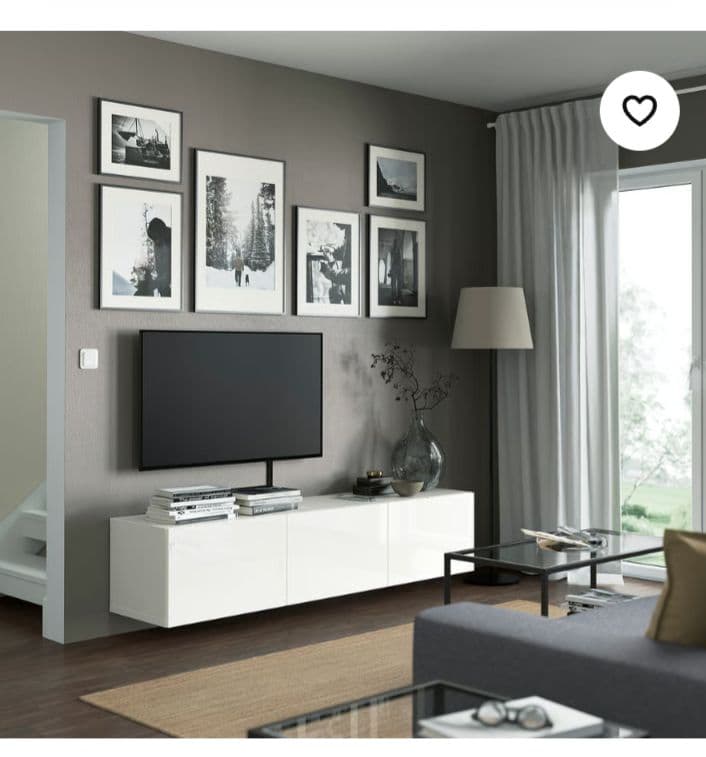 ★12時間後削除します★　IKEA　ベストー　テレビ台　キャビネット