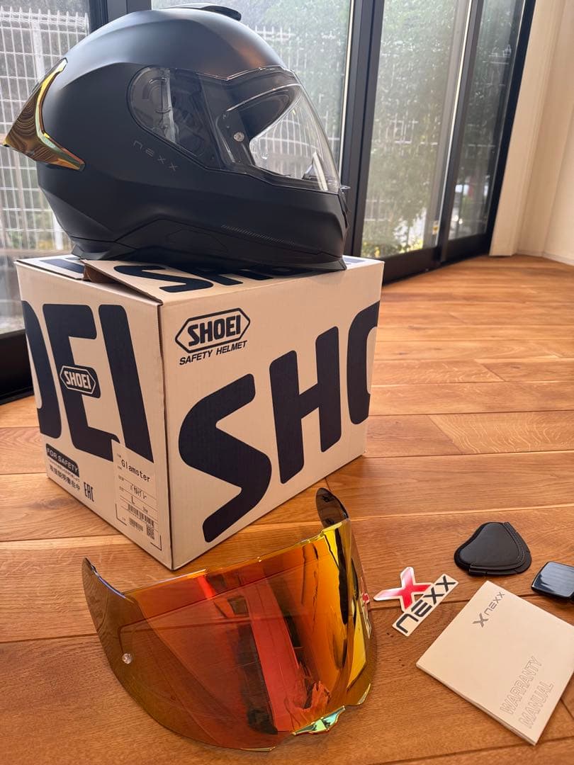美品Nexx ネックス Y.100R ヘルメット Lサイズ　(令和7年9月購入)