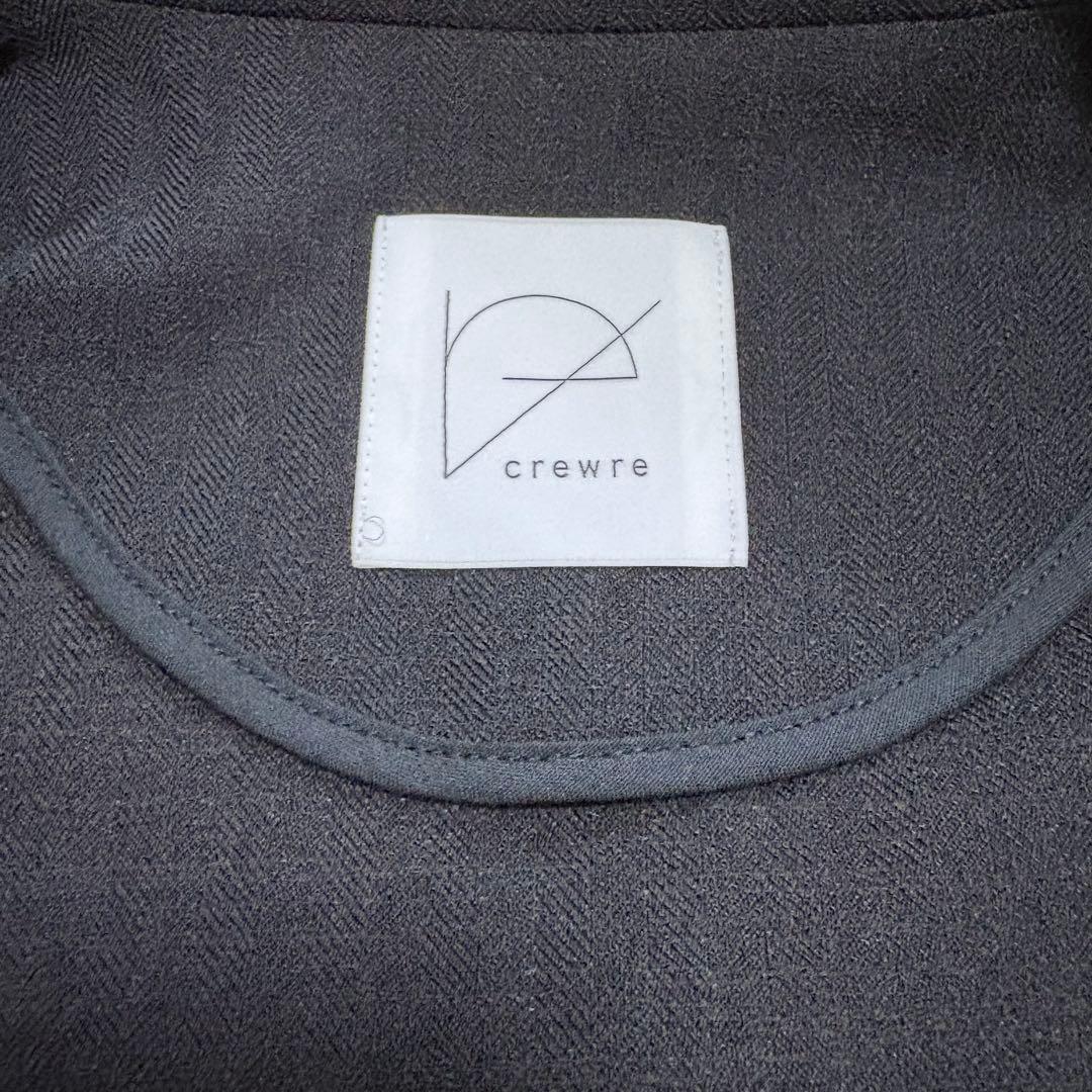 【レア✨️】Crewre クルーレ レイヤード シアー ジャケット ブラック