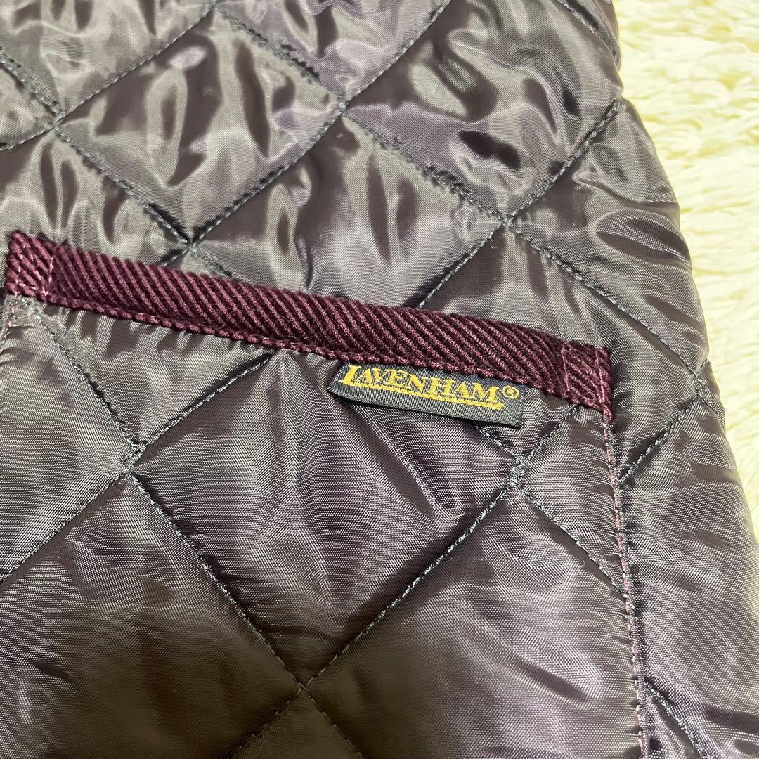 ♡美品♡ LAVENHAM ラベンハム ベスト フード リバーシブル リバティ