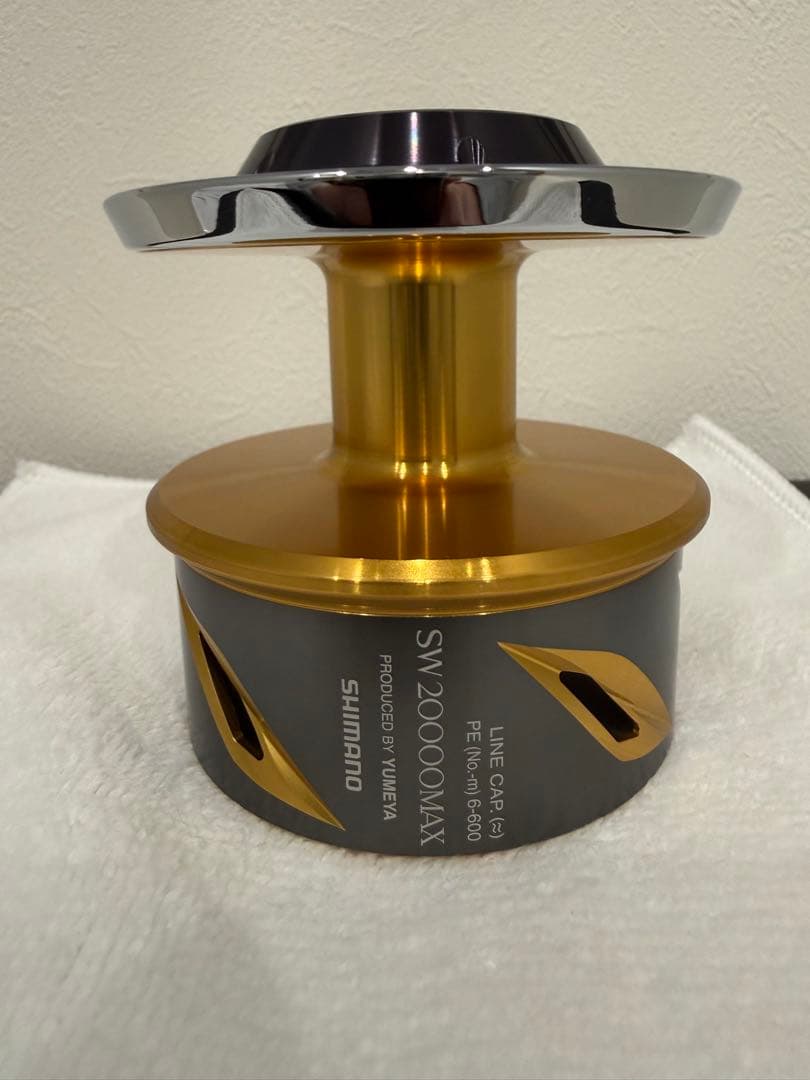 シマノ 夢屋 20ステラSW20000MAX スプール OH済み PEライン付き