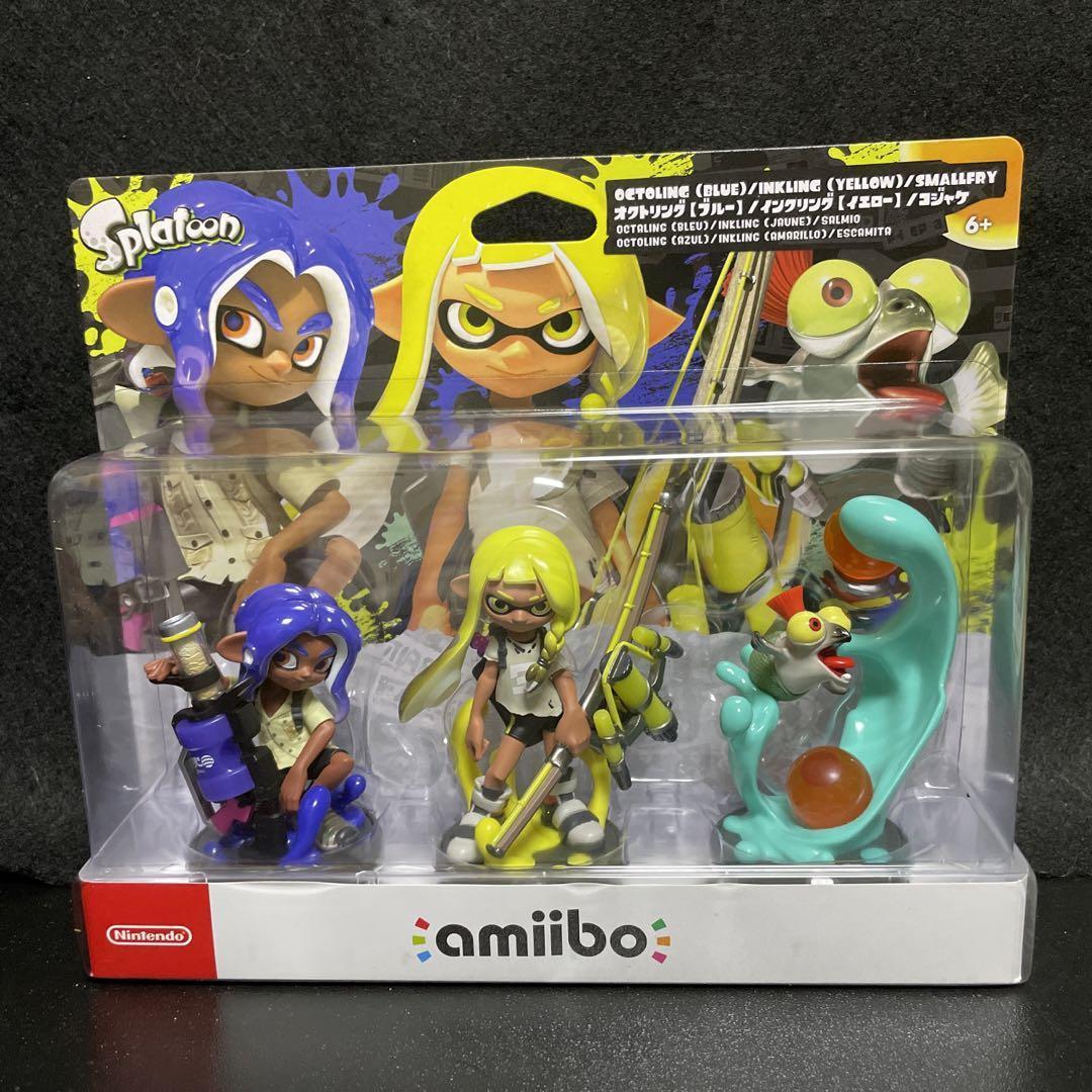 amiibo スプラトゥーン　トリプルセット　新品未開封　２