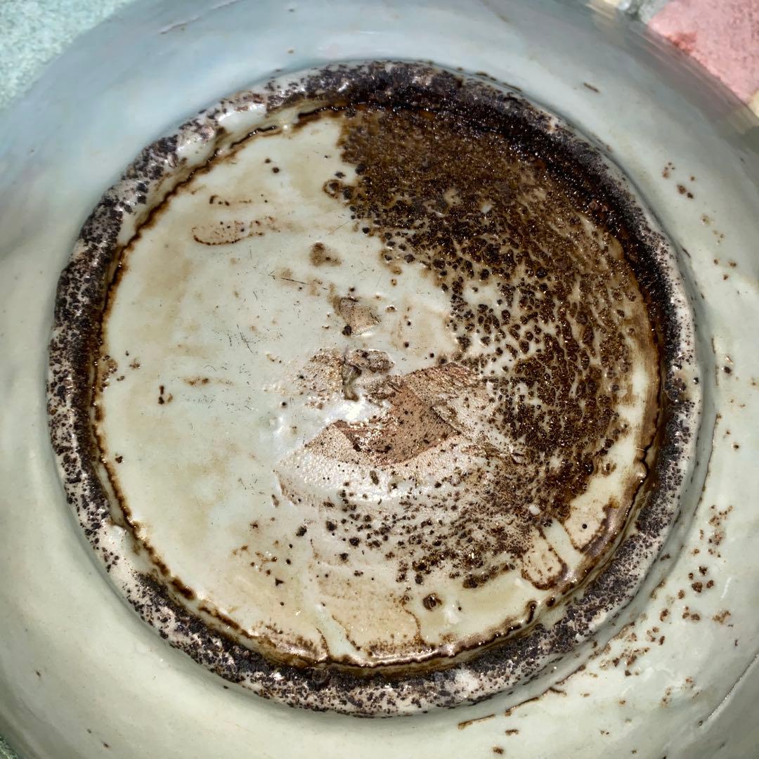 古染付　花鳥紋　明末清初　22cm