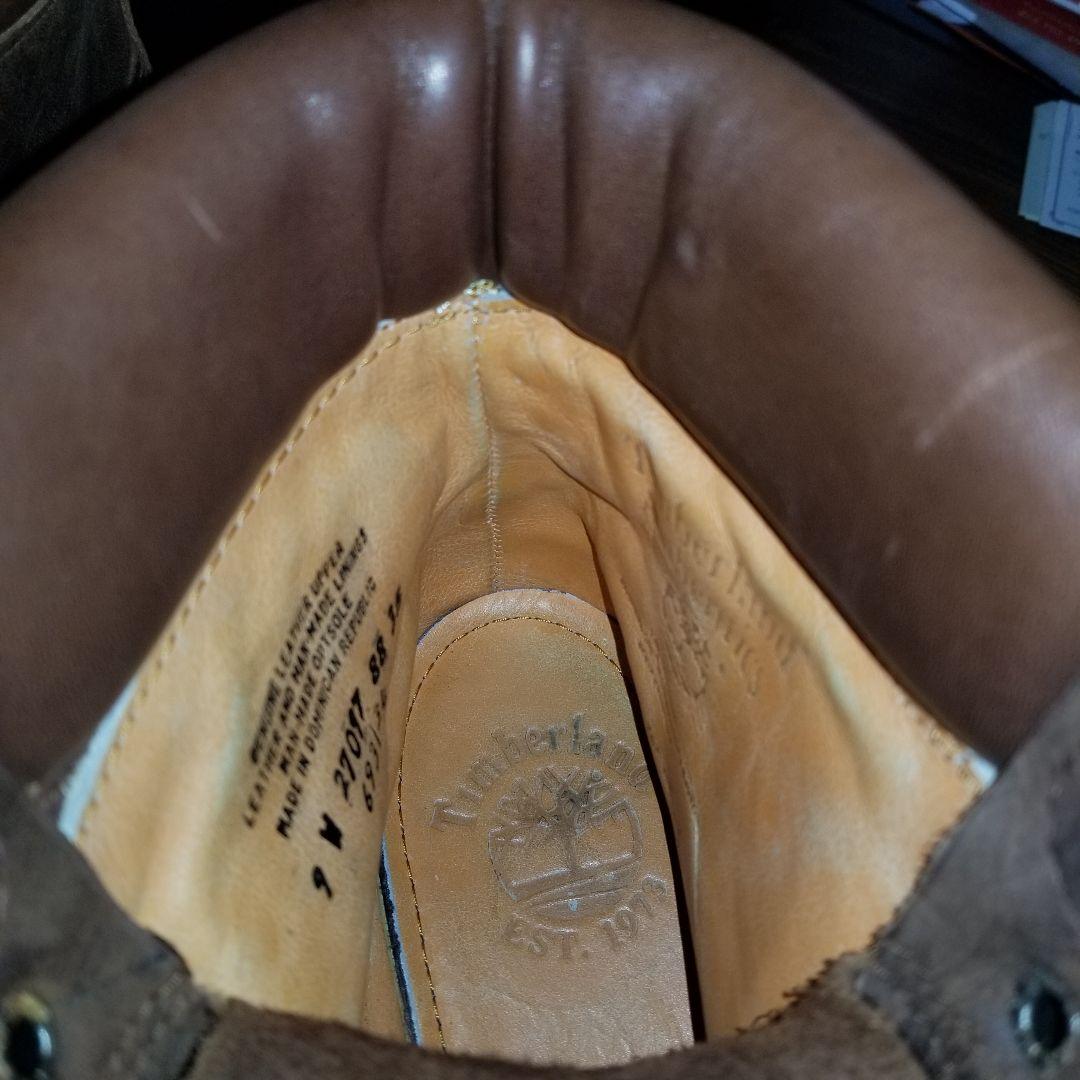 極美品　Timberland　6インチ　プレミアム　防水　27.0 濃茶　WP